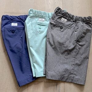3 pairs Vineyard Vines Performance Shorts